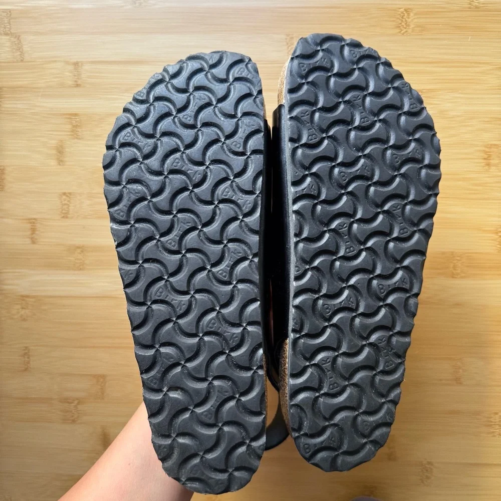 BIRKENSTOCK Milano Black Amalfi Soft Footbed - Picture 5 of 5